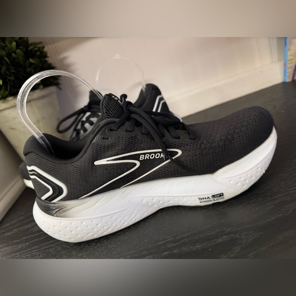 Brooks Womens Size 8 B Glycerin 21 1204081B090 Black Running Shoes Sneakers - Picture 9 of 15